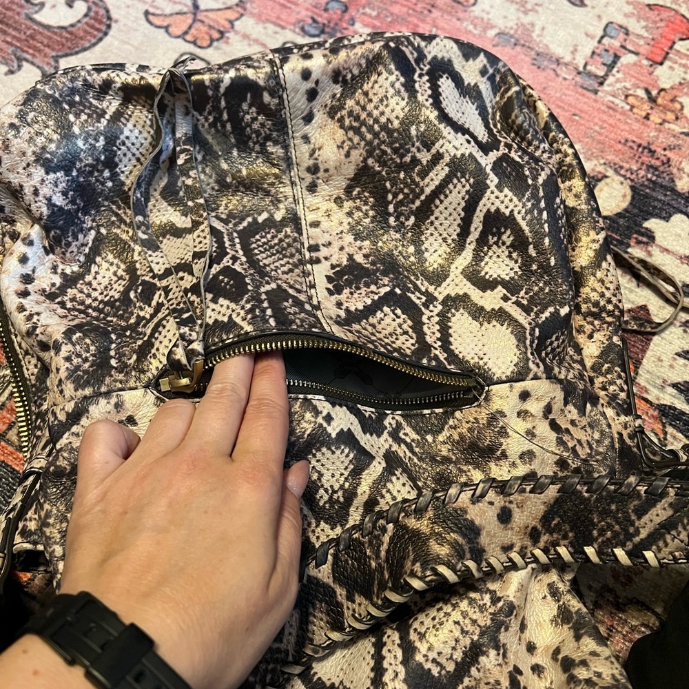 Amiee Kestenberg Python Hobo Bag - image 5